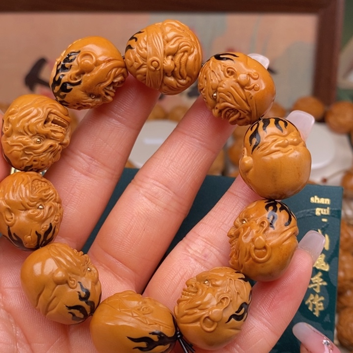 橄榄核手串/手链橄榄雕刻