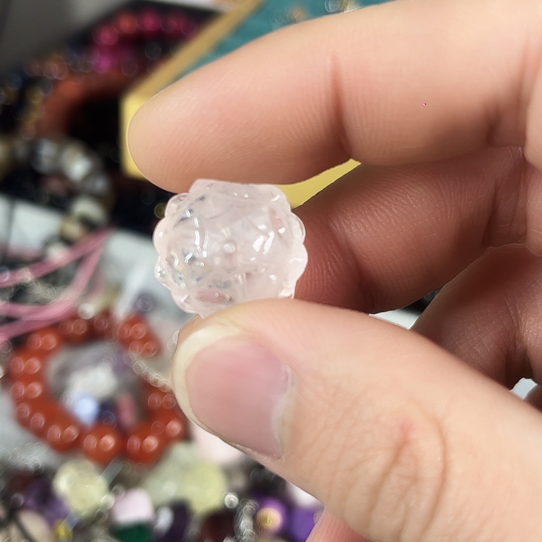 水晶天然水晶微瑕未镶嵌