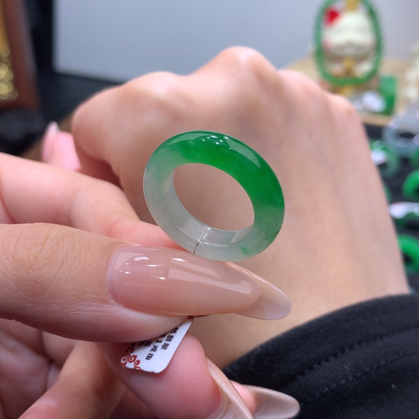 【闪购商品】未镶嵌戒指翡翠10-11