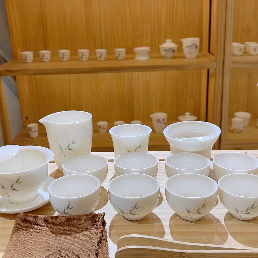 杯羊脂玉瓷羊脂玉瓷