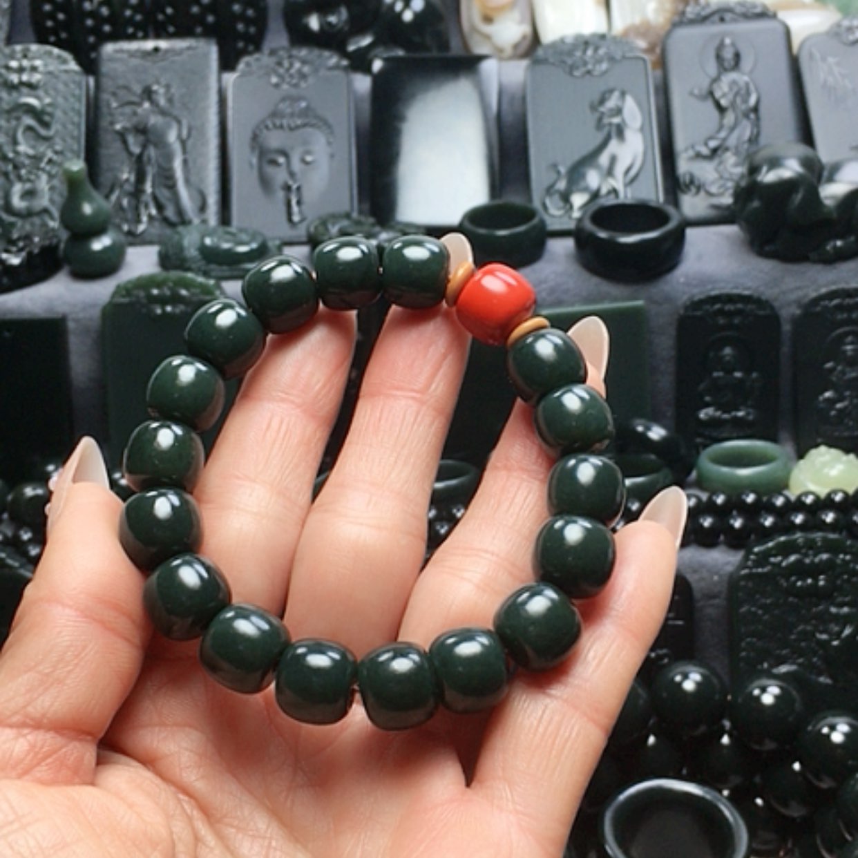 【闪购商品】和田玉手串未镶嵌