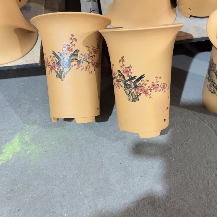 紫砂花盆 高度22口径17