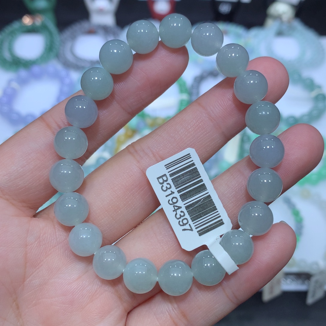 翡翠未镶嵌手串天然