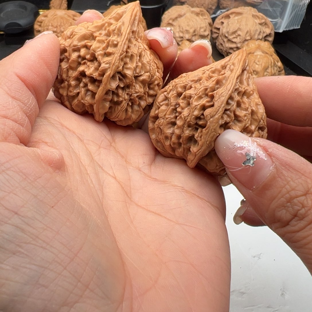 文玩核桃把件座佛36