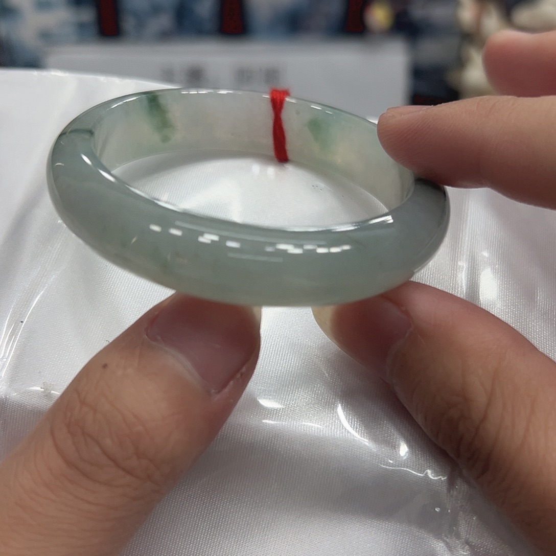 翡翠未镶嵌手镯天然缅甸翡翠a货