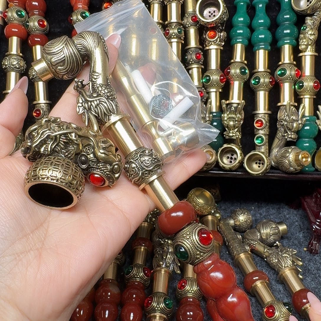 黄铜香烟锅加大锅