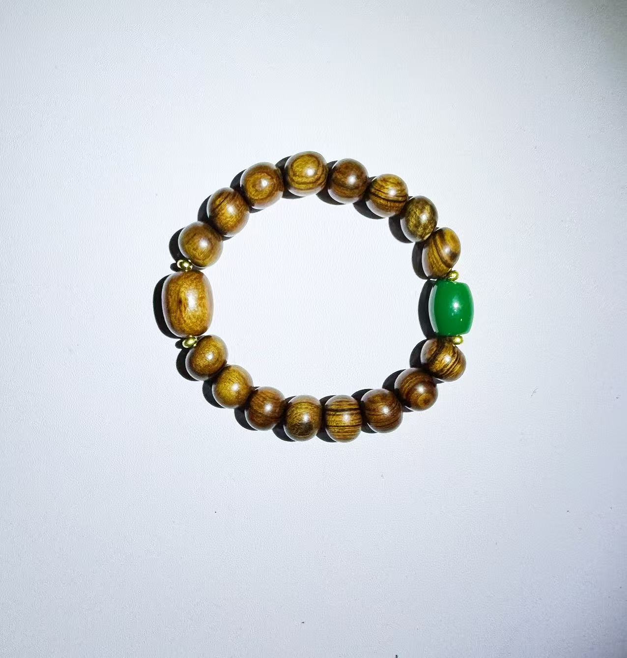 增香沉香木悠悠精品文玩手串QL211（无礼盒）