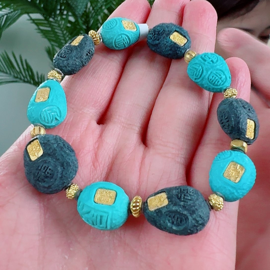 绿松石珠宝奇石未镶嵌