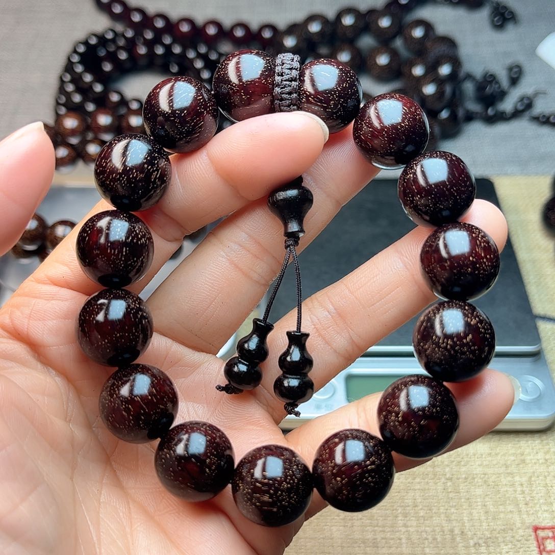 檀香紫檀（小叶紫檀）1.5 15颗 满星