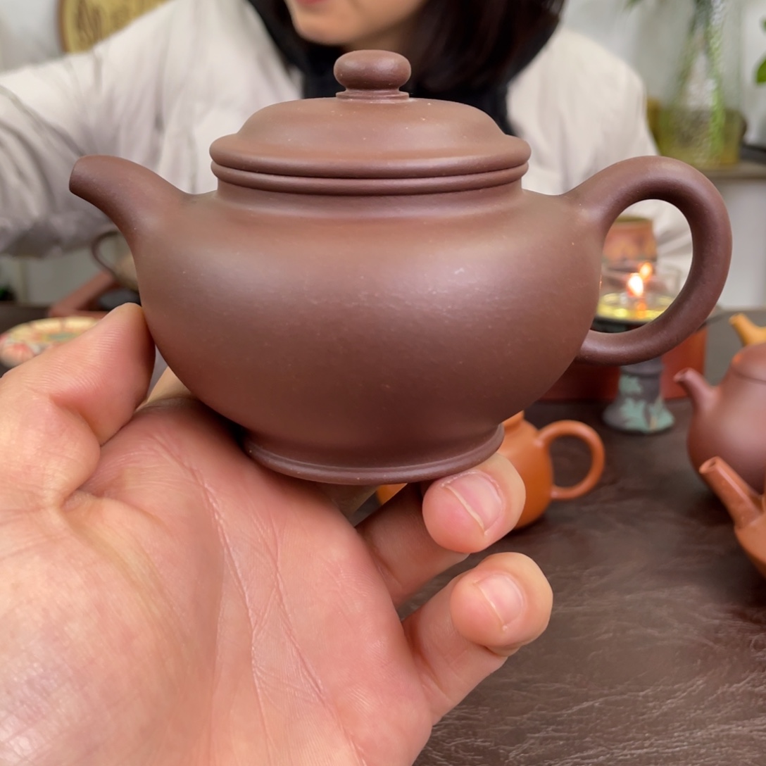 茶壶紫砂掇只紫泥
