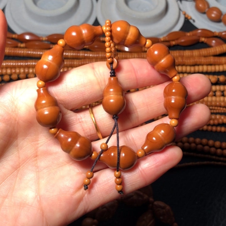 橄榄核手串/手链小美葫芦跑环款