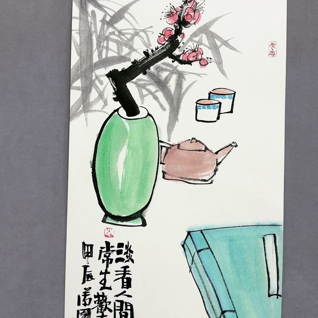 国画国画纯手绘作品请放心去藏