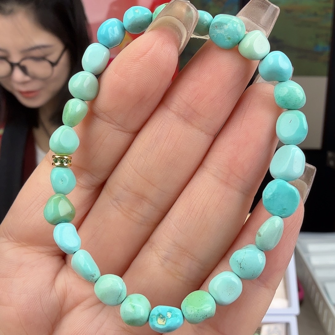 绿松石未镶嵌珠宝奇石