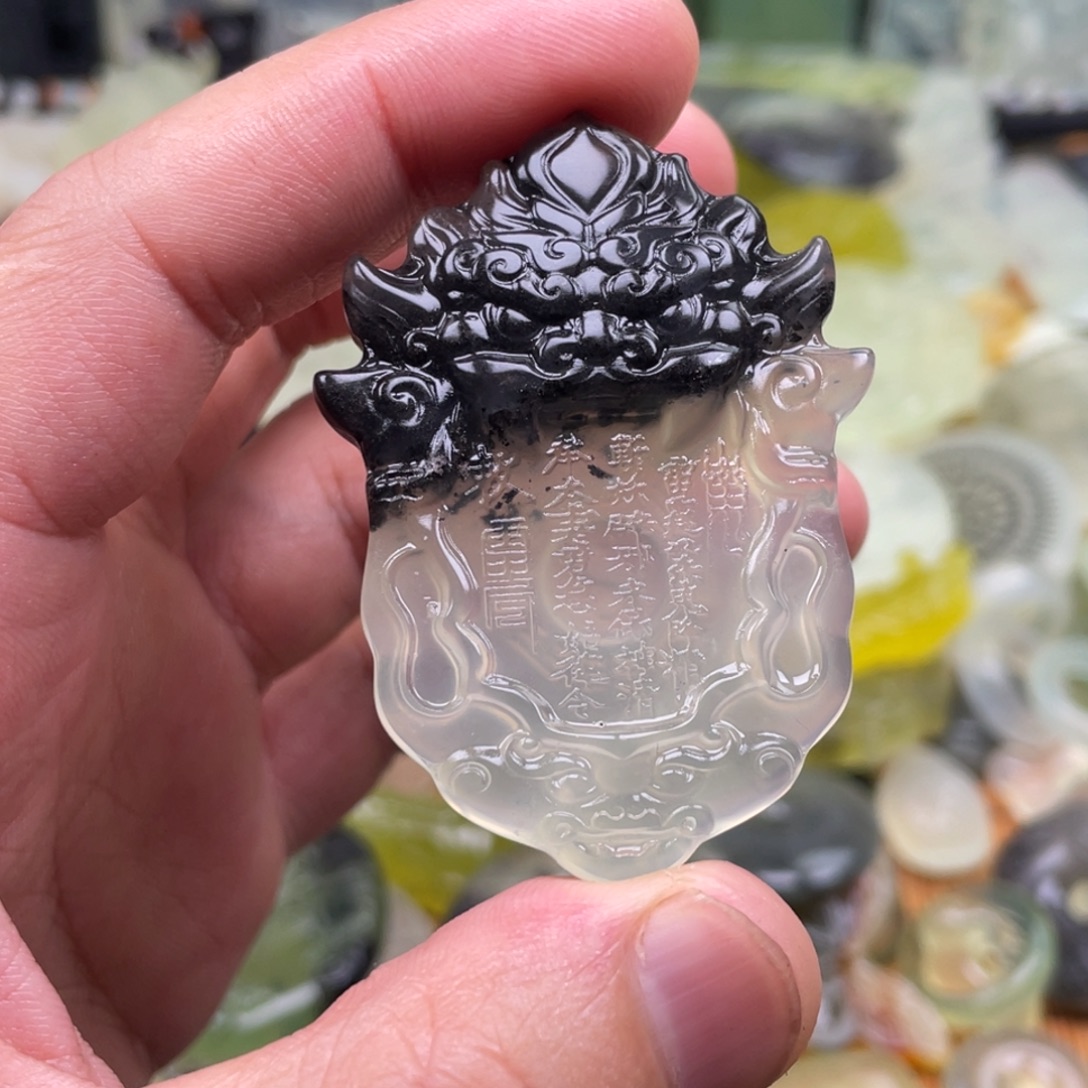 佟***楠合金蛇纹石玉珠宝半成品