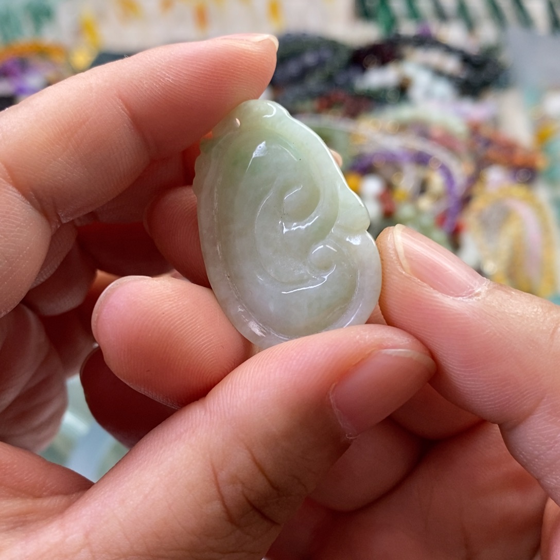 合金翡翠手饰吊坠