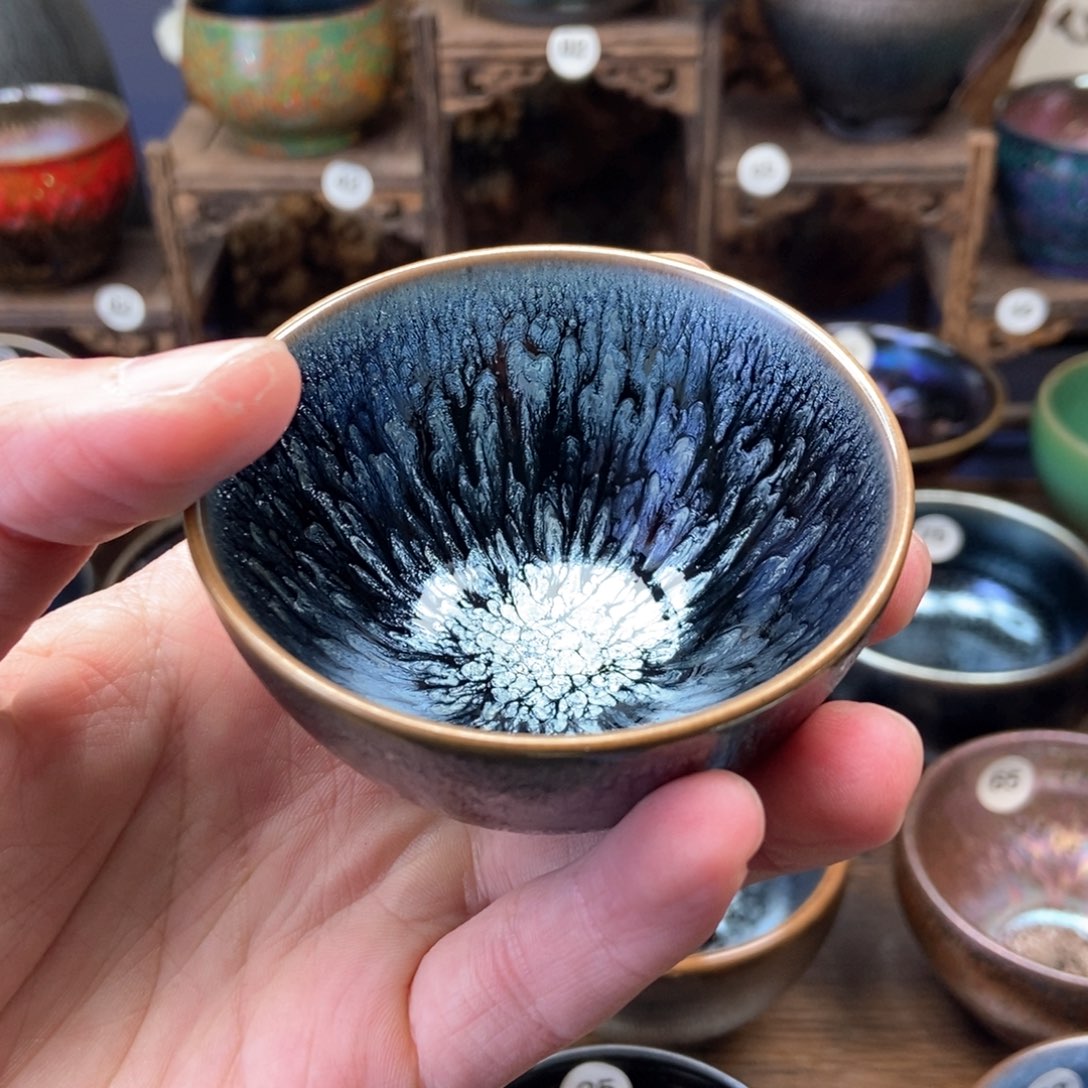 茶盏淡*水百花绽放主人杯