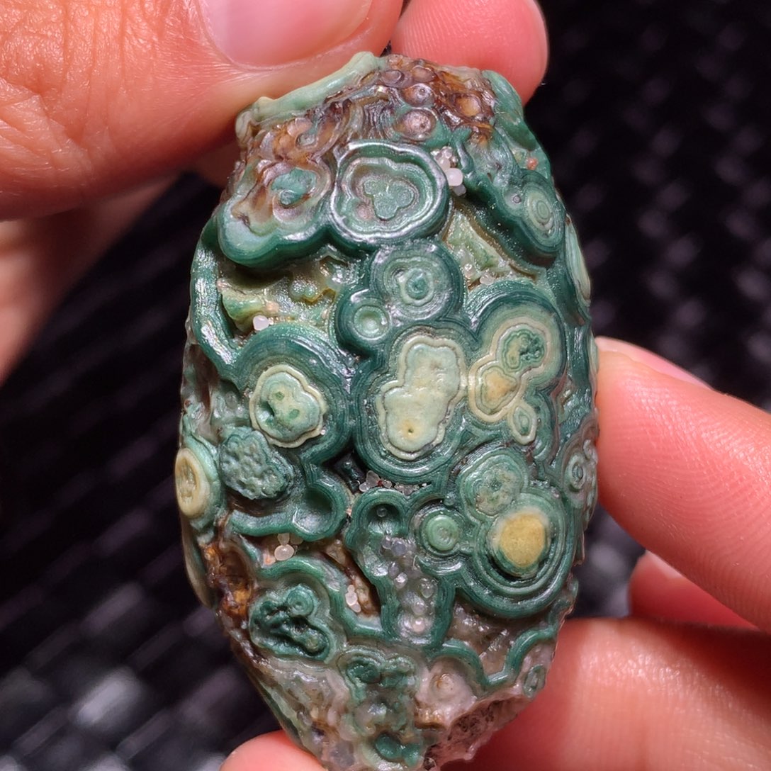 未镶嵌玛瑙/玉髓珠宝半成品