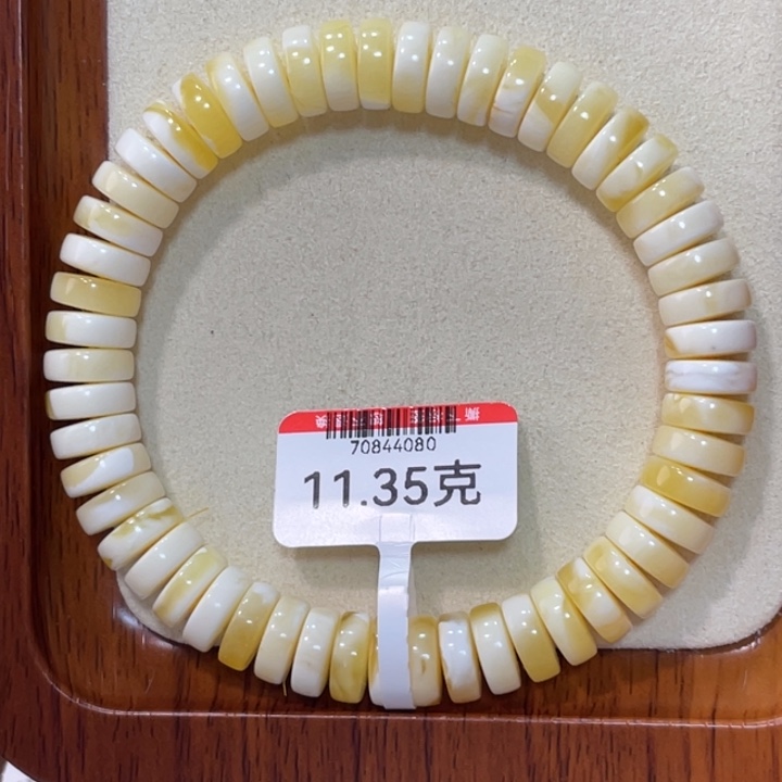 蜜蜡手链未镶嵌蜜蜡