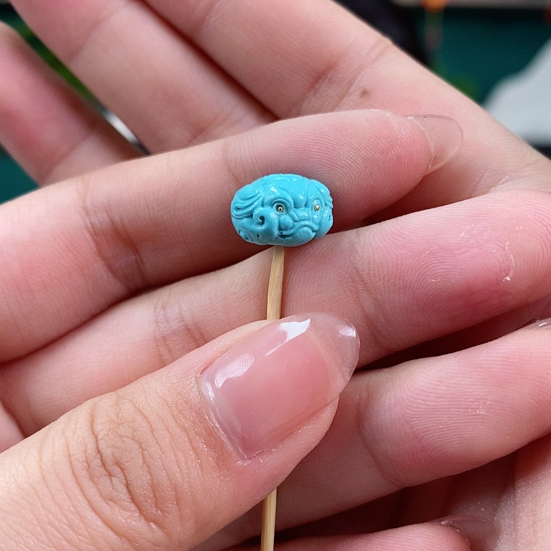 绿松石珠宝奇石未镶嵌