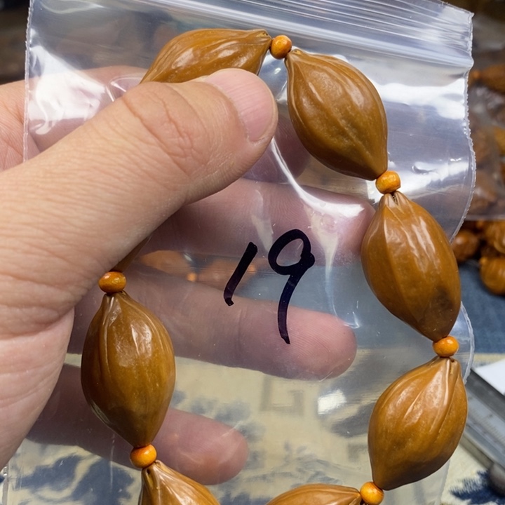 橄榄核手串/手链橄榄核雕工艺手串