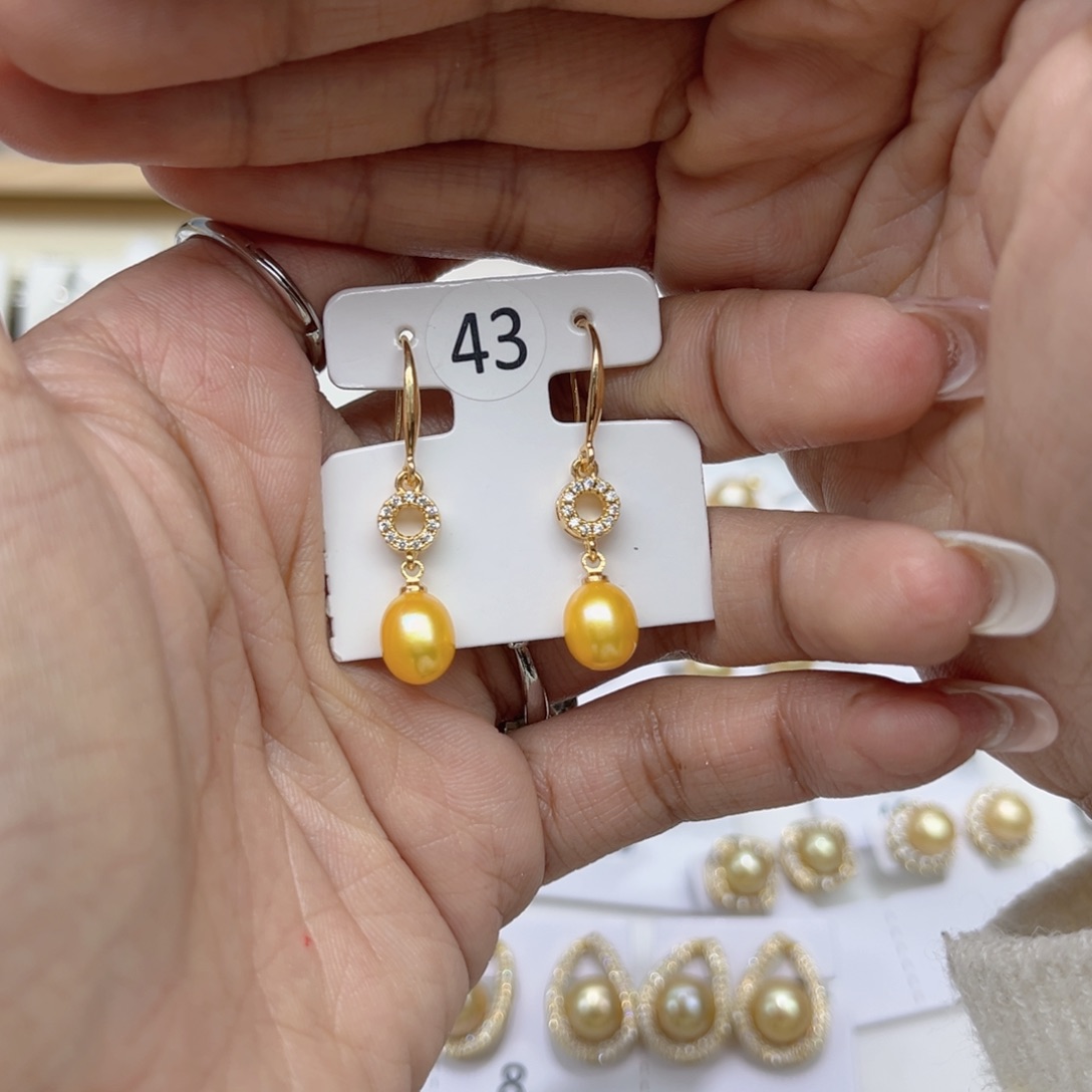 阳***）合金戒指淡水珍珠