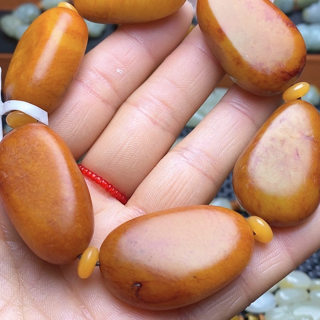 和田玉手链未镶嵌森**糊