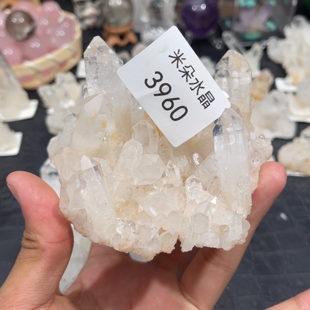 水晶珠宝半成品未镶嵌清**雨水晶