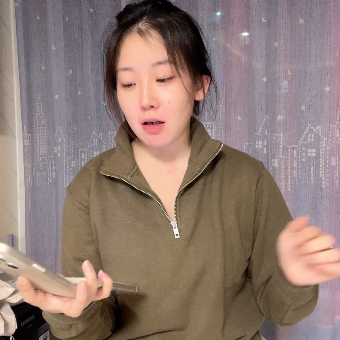 棉绿色汉麻棉女款拉链18码