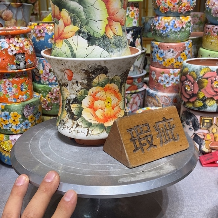 景德镇艺术手绘作品