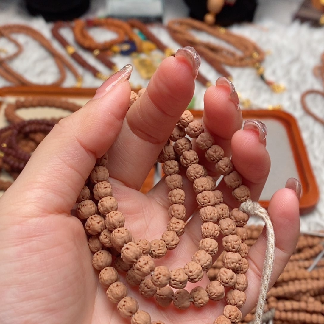 金刚菩提吊坠不**蛋佛手108卡6.5