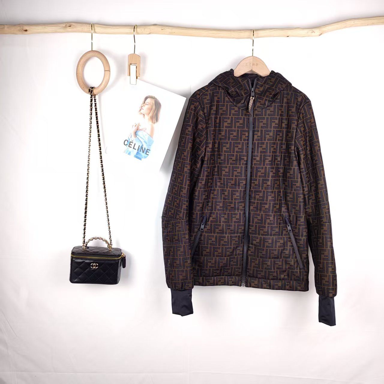 99新 FENDI/芬迪  海囤J/芬迪上衣/42码/gu88744