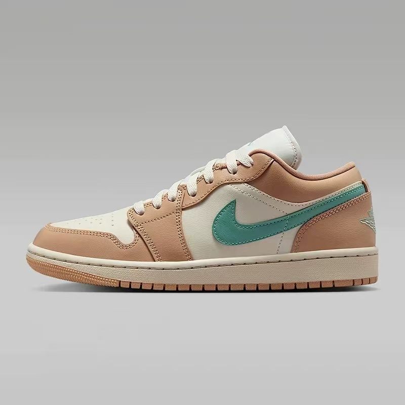 NIKE/耐克【流光风】AJ1女款西柚汽水配色低帮复古篮球鞋DC0774130