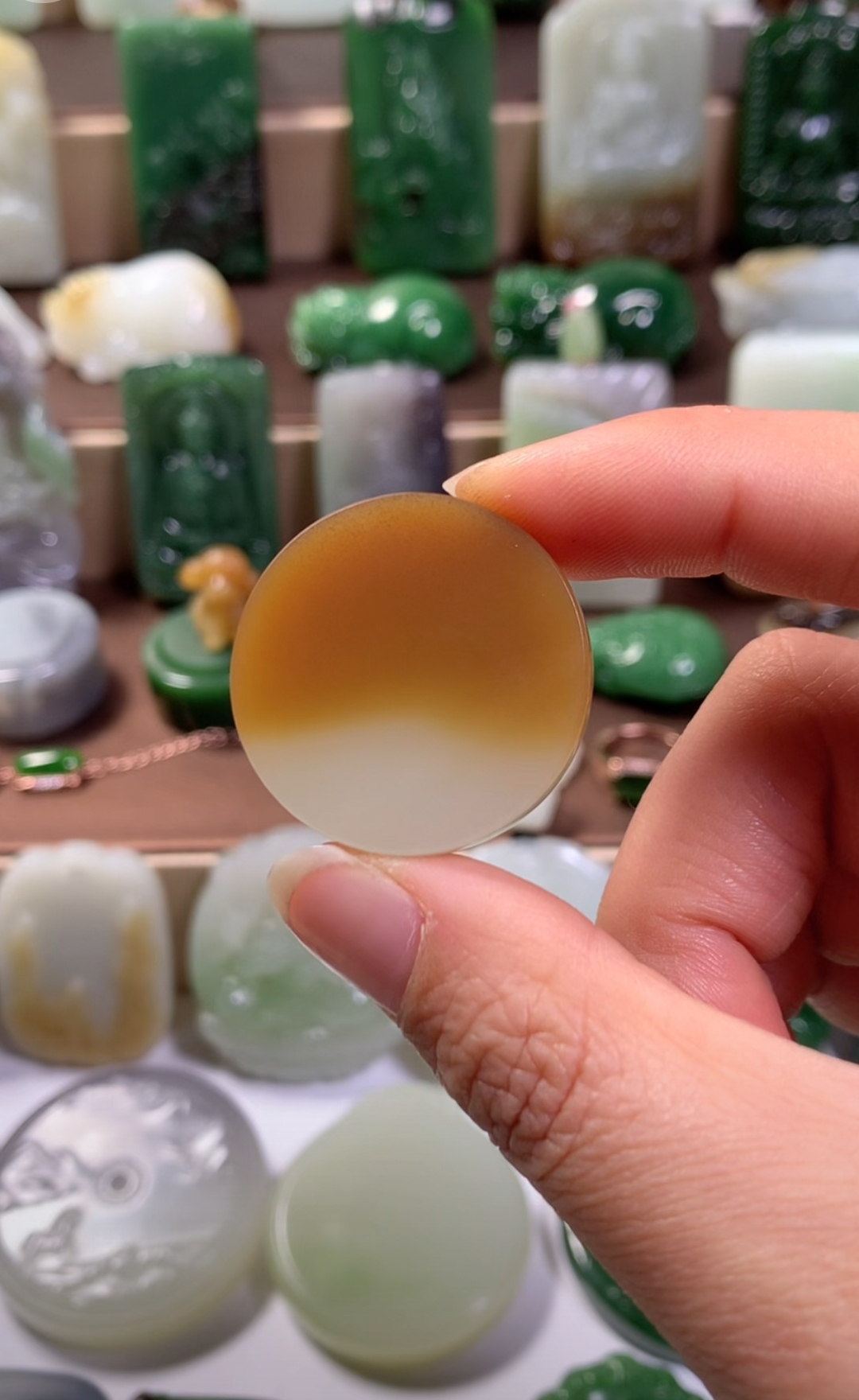 和田玉挂件未镶嵌