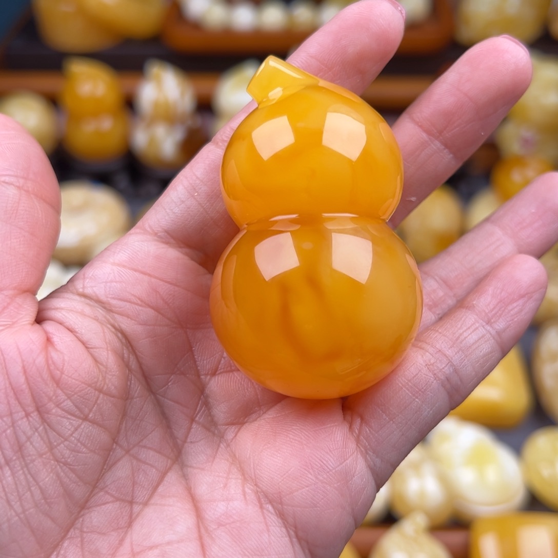 琥珀裸石未镶嵌嘟*噜纯天然琥珀蜜蜡无优化
