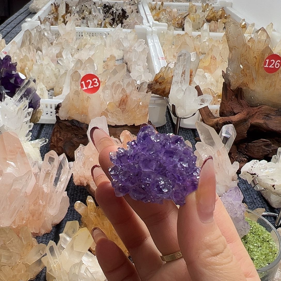 兰***谷水晶珠宝半成品银S925镶嵌