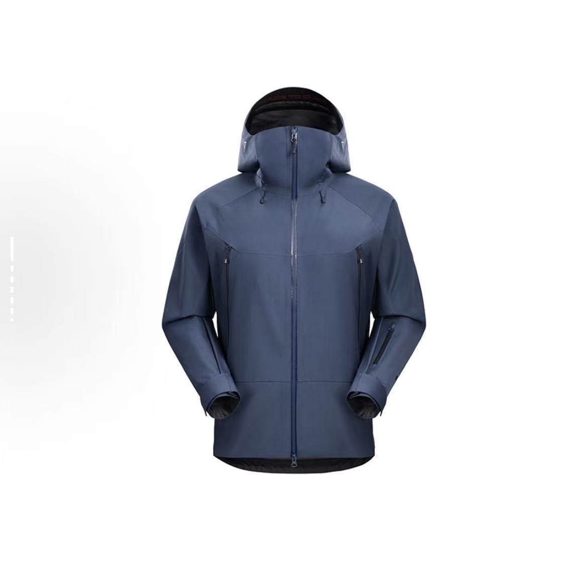 2025款城市户外连帽硬壳冲锋衣 小太阳montx -008