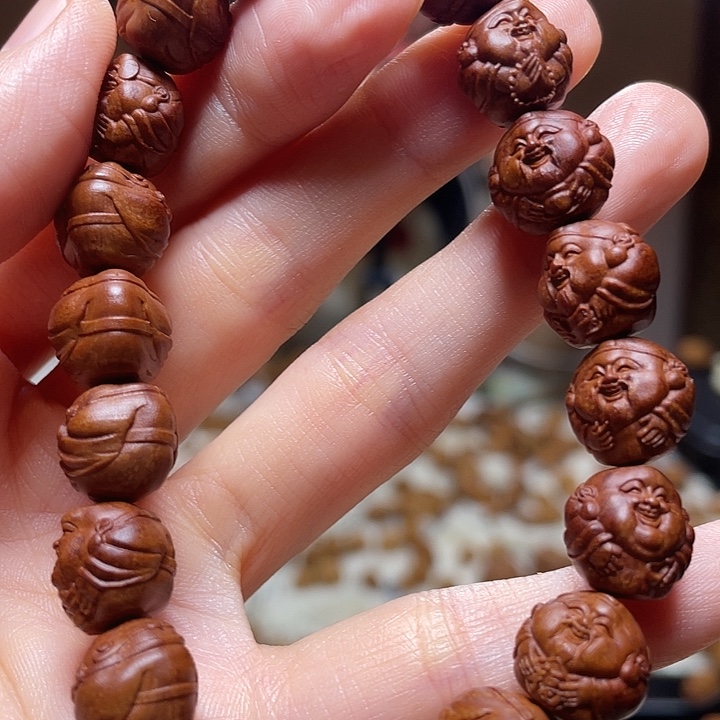 橄榄核其他龙纹桃核 财迷