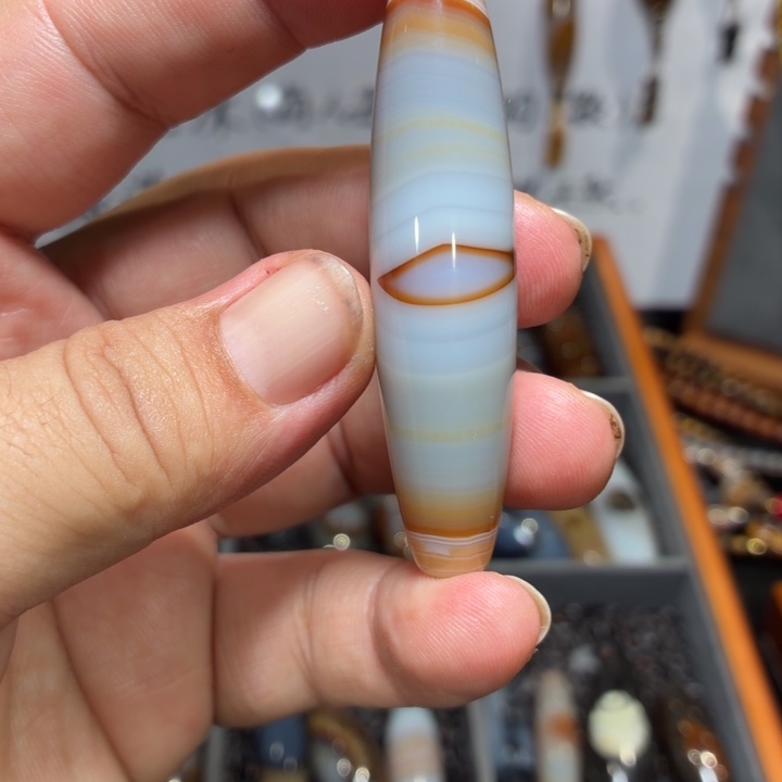 玛瑙/玉髓散珠_HEIMORI 天然天珠