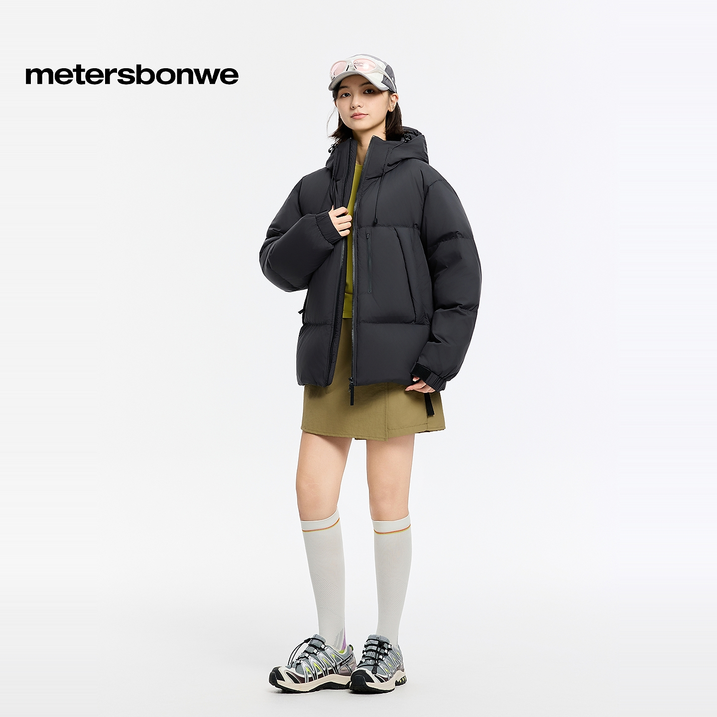 【颖宝专属】美特斯邦威羽绒服男女同款25冬新款户外保暖外套638135