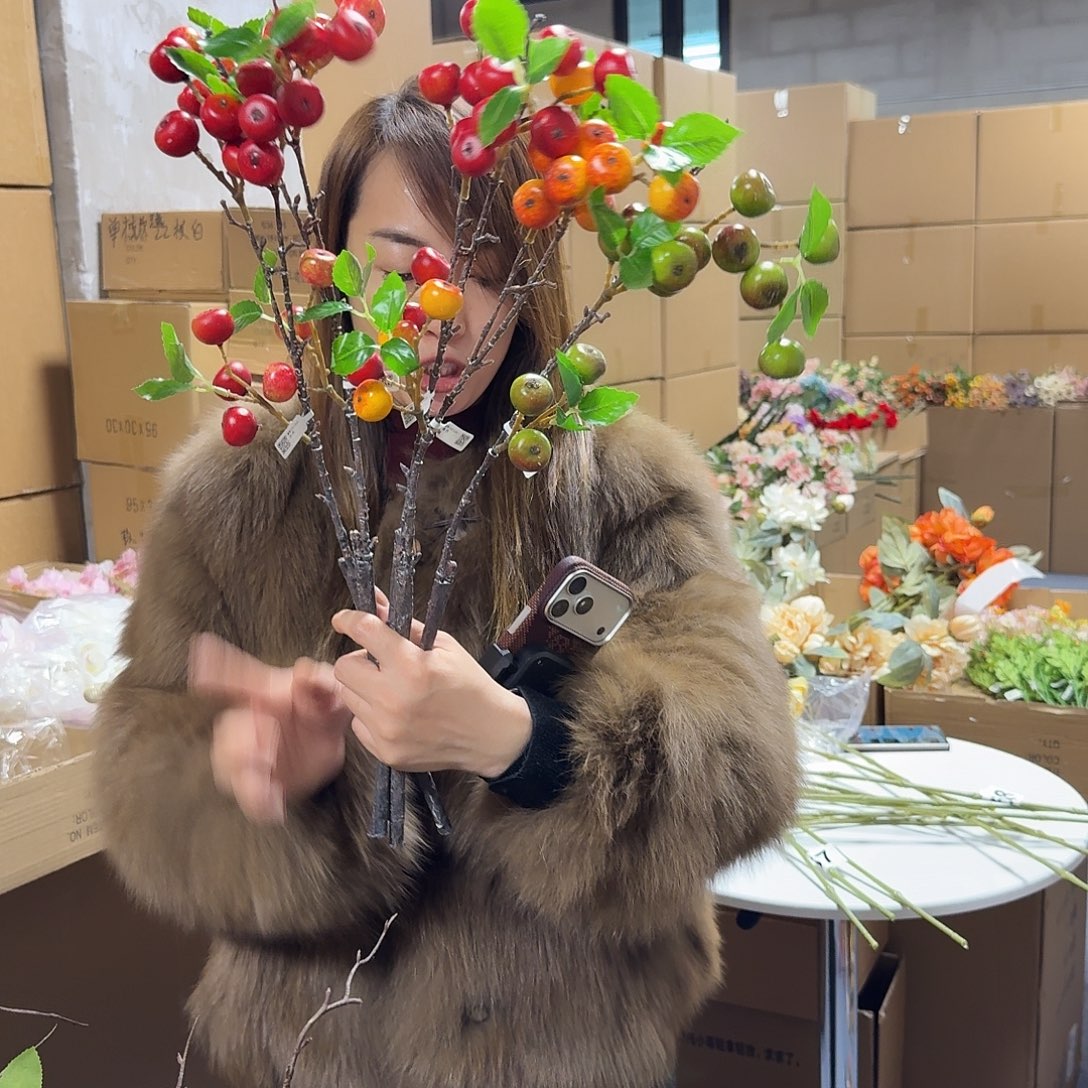 59号「闪购」仿真花，公主请下单