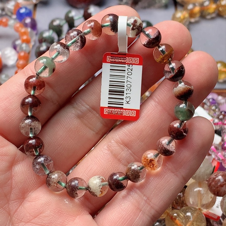 水晶手串未镶嵌天然