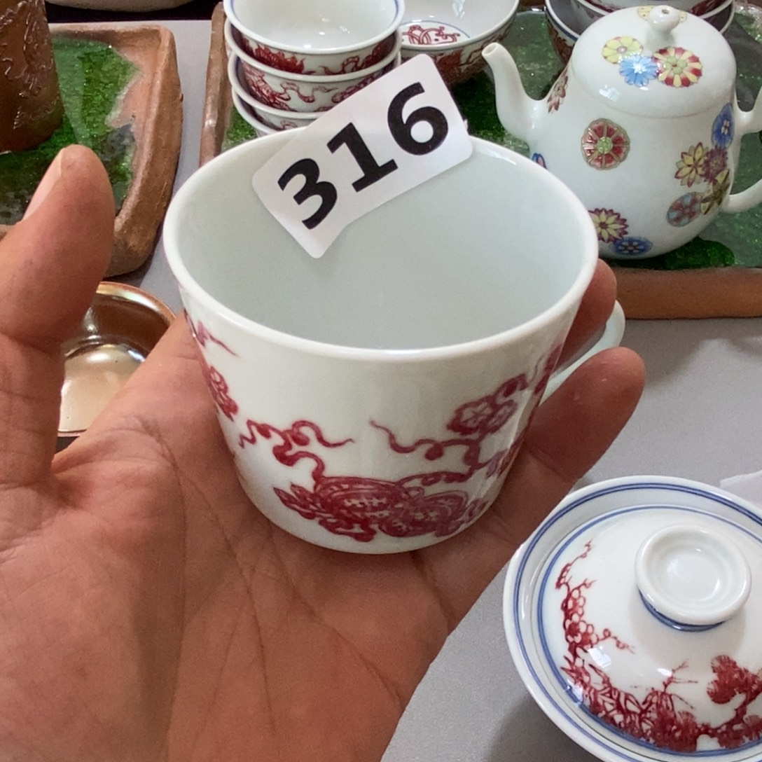 柴烧茶具陶瓷杯子