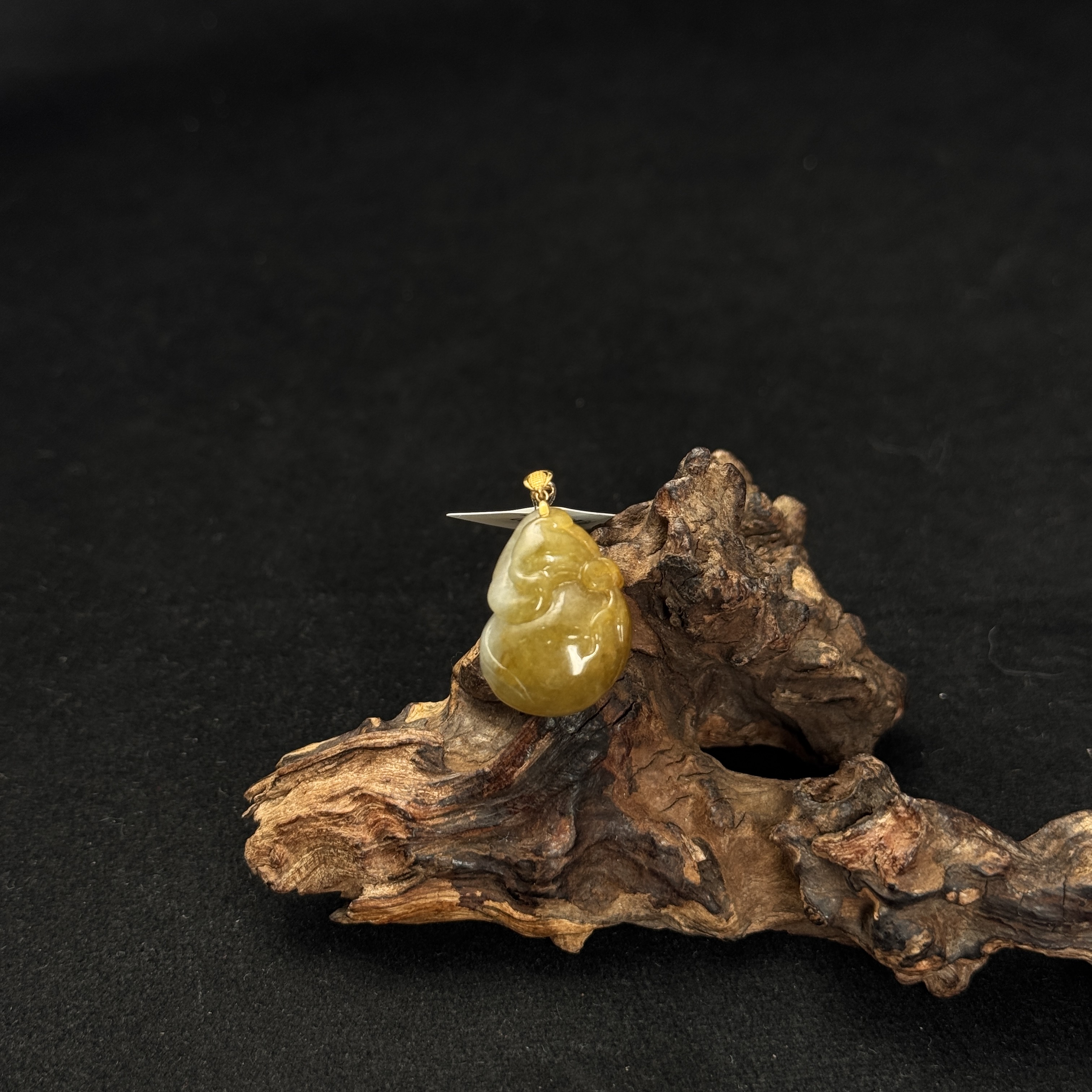 【诚翠拍品第一百一十期午】翡翠16吊坠HJJj5071金