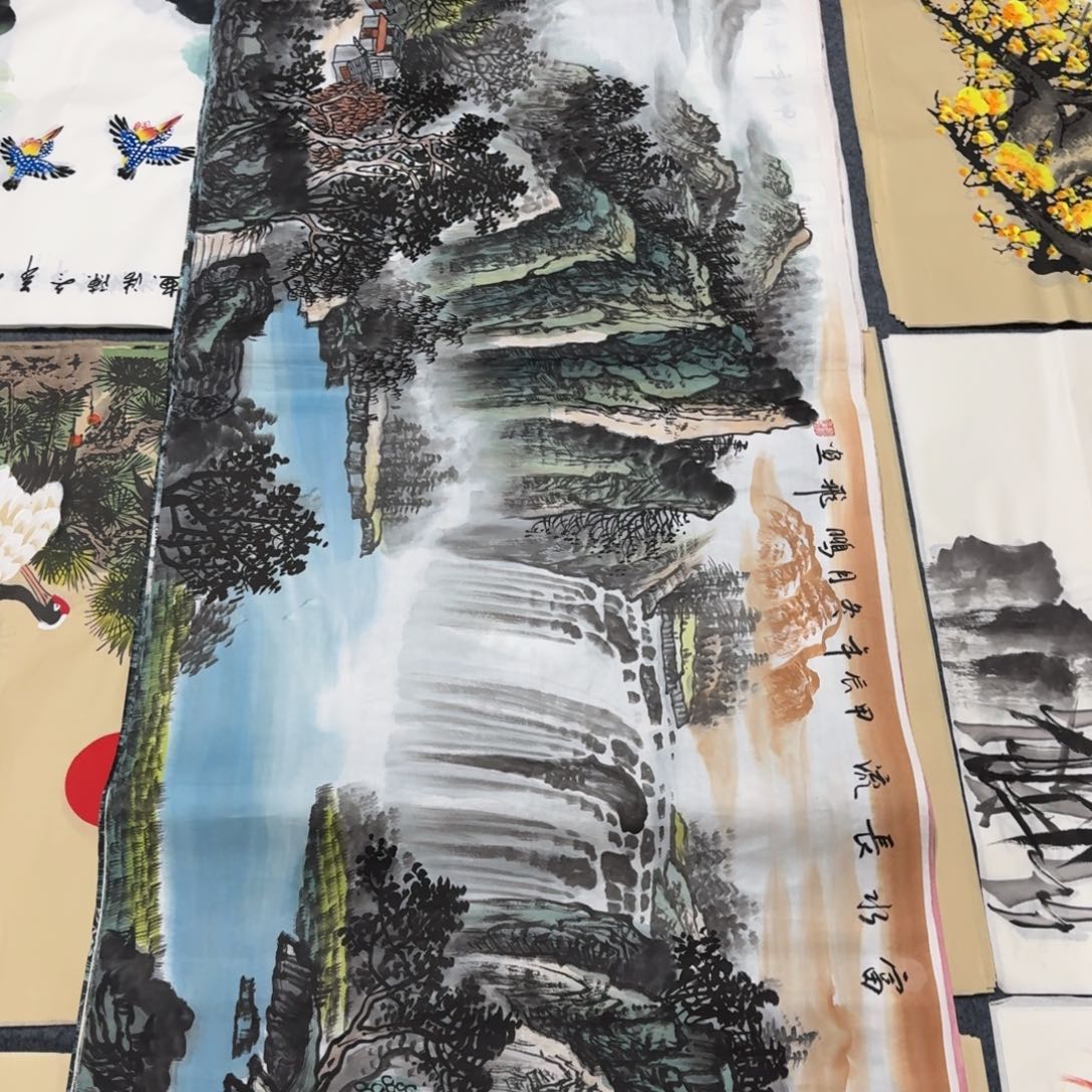 国画晓彤美术馆直播间