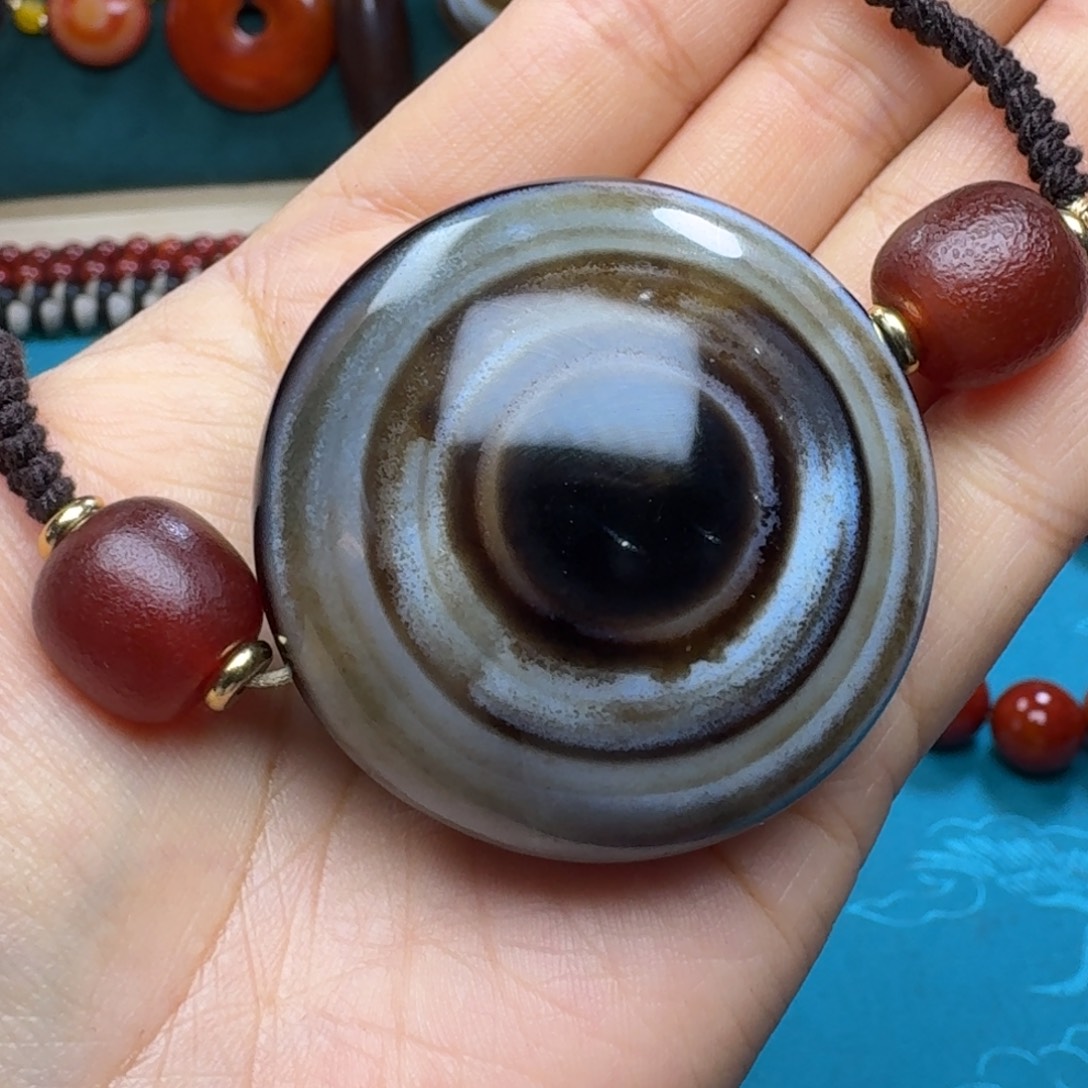 玛瑙/玉髓未镶嵌项链