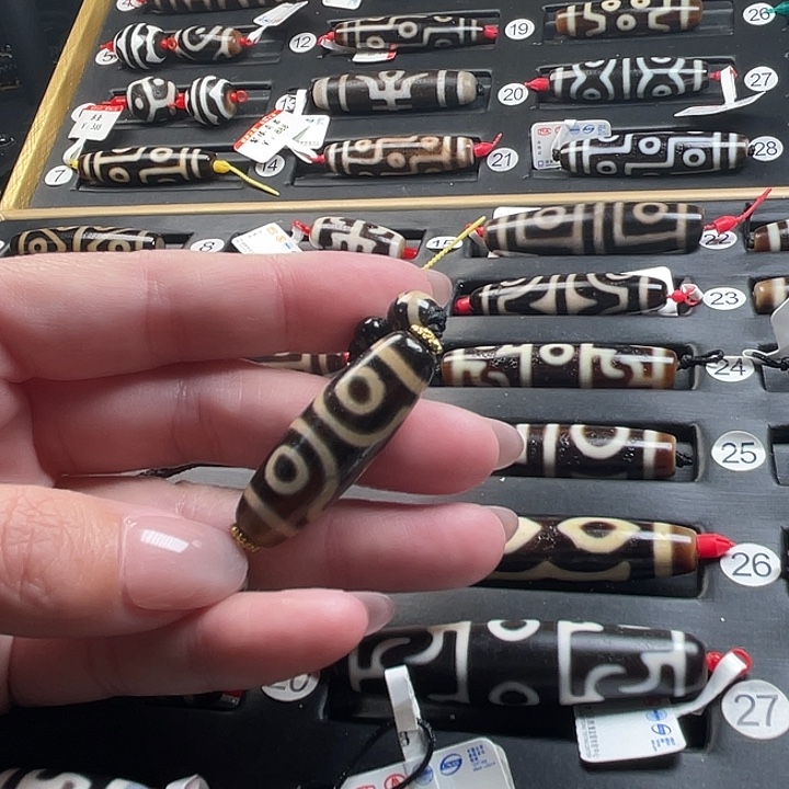 玛瑙/玉髓合金颈饰