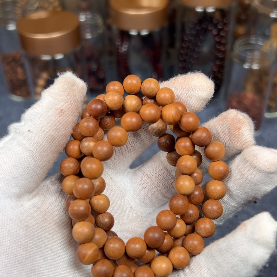 檀香木老山檀香08奶香微暇