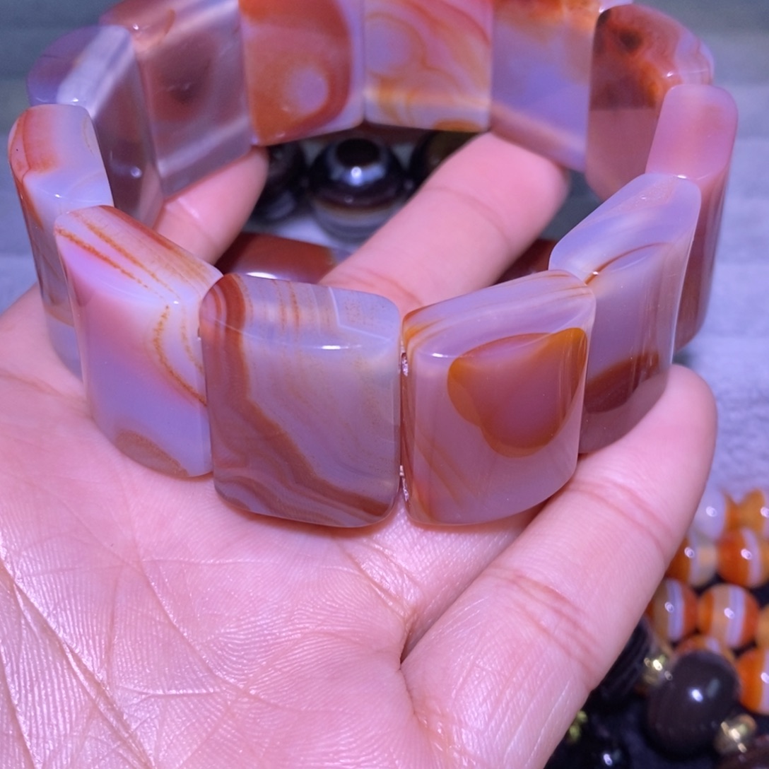 玛瑙/玉髓未镶嵌颈饰