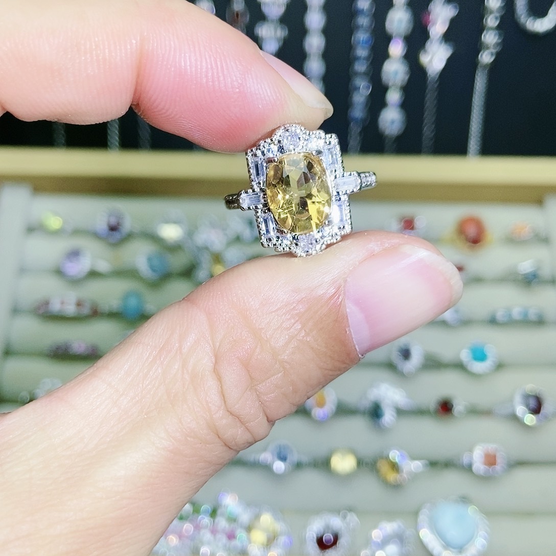 【闪购商品】未镶嵌戒指黄晶