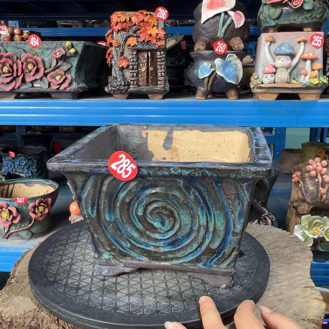 微瑕285 号陶然花器手工花盆